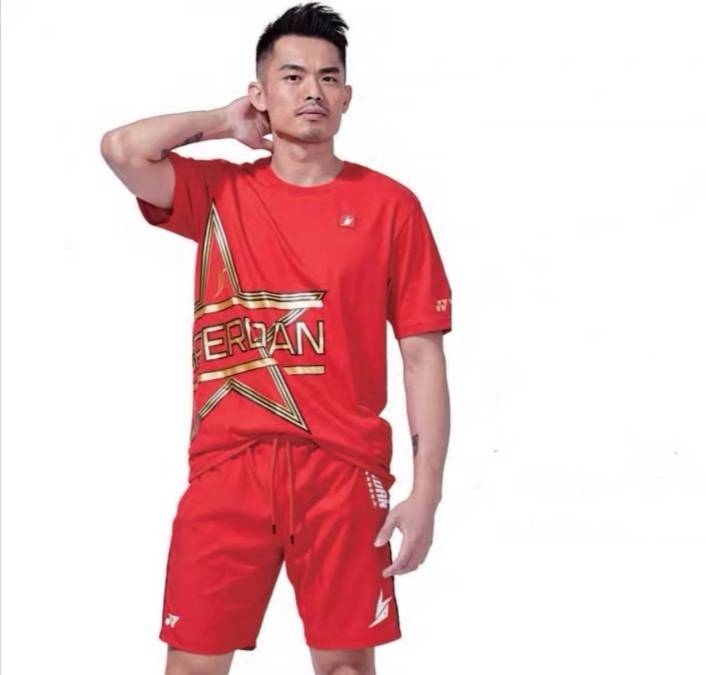 YONEX尤尼克斯正品羽毛球鞋10024LDCR 運動T恤（林丹系列）