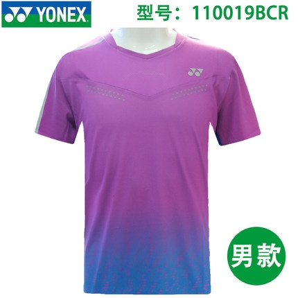 YONEX尤尼克斯正品羽毛球鞋110019BCR 運動T恤（男）