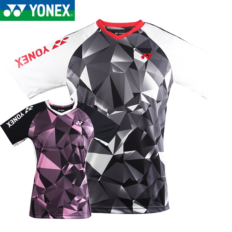 YONEX尤尼克斯正品羽毛球鞋110569BCR 運動T恤（男）